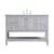 Arka VF27048GR Bathroom Vanity in Grey/Brushed Nickel