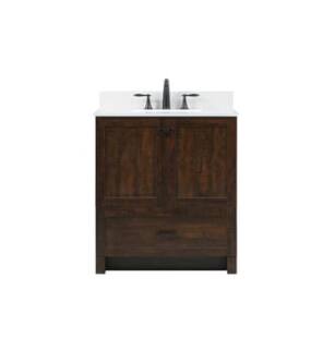 ARKA-E VF2830EX-BS Bathroom Vanity in Expresso/Black