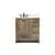 Arka VF2832NT-BS Bathroom Vanity in Natural Oak/Black