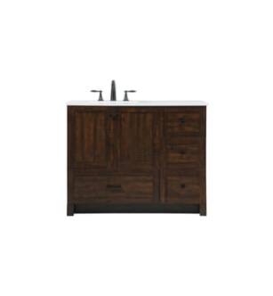 ARKA-E VF2842EX Bathroom Vanity in Expresso/Black