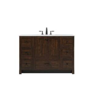 ARKA-E VF2848EX Bathroom Vanity in Expresso/Black