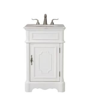 ARKA-E VF30421AW Bathroom Vanity in Antique White/Antique Bronze