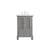 Arka VF30524GR Bathroom Vanity in Grey/Brushed Nickel