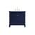 Arka VF30536BL Bathroom Vanity in Blue/Gold