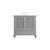 Arka VF30536GR Bathroom Vanity in Grey/Brushed Nickel