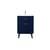 Arka VF41024MBL Bathroom Vanity in Blue/Gold