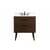 Arka VF41030MWT-BS Bathroom Vanity in Walnut/Black