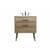 Arka VF41030NT Bathroom Vanity in Natural Oak/Black