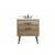 Arka VF41030NT-BS Bathroom Vanity in Natural Oak/Black