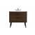 Arka VF41036MWT Bathroom Vanity in Walnut/Black