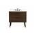 Arka VF41036MWT-BS Bathroom Vanity in Walnut/Black