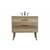 Arka VF41036NT Bathroom Vanity in Natural Oak/Black