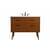 Arka VF41042MTK Bathroom Vanity in Teak/Black