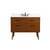 Arka VF41042MTK-BS Bathroom Vanity in Teak/Black