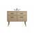 Arka VF41042MW Bathroom Vanity in Mango Wood/Black