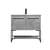 Arka VF42036CG Bathroom Vanity in Concrete Grey/Black