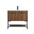 Arka VF42036WB Bathroom Vanity in Walnut Brown/Black