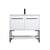 Arka VF42036WH Bathroom Vanity in White/Black