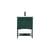 Arka VF42524MGN Bathroom Vanity in Green/Black