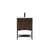 Arka VF42524MWT Bathroom Vanity in Walnut/Black