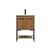 Arka VF42524WB Bathroom Vanity in Walnut Brown/Black