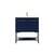 Arka VF42530MBL Bathroom Vanity in Blue/Gold