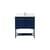 Arka VF42530MBL-BS Bathroom Vanity in Blue/Gold