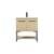 Arka VF42530MMP Bathroom Vanity in Maple/Black