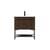 Arka VF42530MWT Bathroom Vanity in Walnut/Black