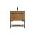 Arka VF42530WB Bathroom Vanity in Walnut Brown/Black