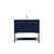 Arka VF42536MBL Bathroom Vanity in Blue/Gold