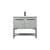 Arka VF42536MCG Bathroom Vanity in Concrete Grey/Black