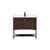 Arka VF42536MWT-BS Bathroom Vanity in Walnut/Black