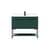 Arka VF42540MGN-BS Bathroom Vanity in Green/Black