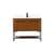 Arka VF42540MTK-BS Bathroom Vanity in Teak/Black