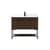 Arka VF42540MWT-BS Bathroom Vanity in Walnut/Black