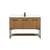 Arka VF42548WB-BS Bathroom Vanity in Walnut Brown/Black