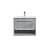 Arka VF43024CG Bathroom Vanity in Concrete Grey/Brushed Nickel