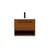 Arka VF43524MTK Bathroom Vanity in Teak/Black