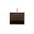 Arka VF43524MWT Bathroom Vanity in Walnut/Silver