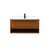 Arka VF43540MTK-BS Bathroom Vanity in Teak/Black