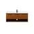 Arka VF43548MTK-BS Bathroom Vanity in Teak/Black