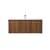 Arka VF44048WB Bathroom Vanity in Walnut Brown/Brushed Nickel