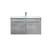 Arka VF44036CG Bathroom Vanity in Concrete Grey/Brushed Nickel