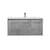 Arka VF44040CG Bathroom Vanity in Concrete Grey/Brushed Nickel