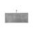 Arka VF44048CG Bathroom Vanity in Concrete Grey/Brushed Nickel