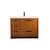 Arka VF46042MTK Bathroom Vanity in Teak/Black