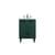 Arka VF47024MGN Bathroom Vanity in Green/Black