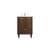 Arka VF47024MWT Bathroom Vanity in Walnut/Silver