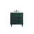 Arka VF47030MGN-BS Bathroom Vanity in Green/Black